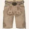 Lederhose Baldur mit Gürtel