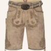 Lederhose Baldur mit Gürtel