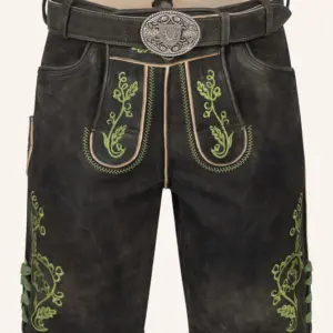 Lederhose Tilo mit Gürtel