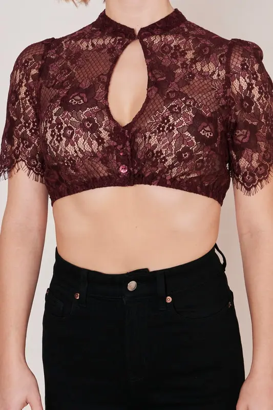 Dirndlbluse Teona – Bild 2