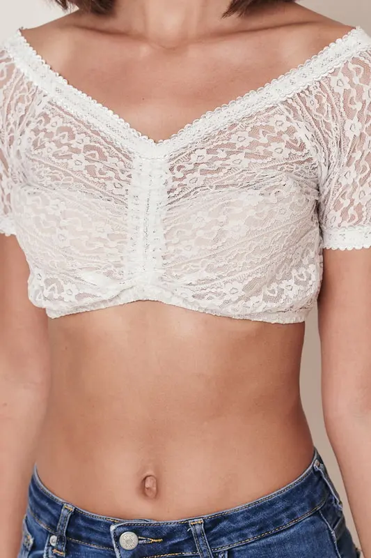 Dirndlbluse Hanka – Bild 2