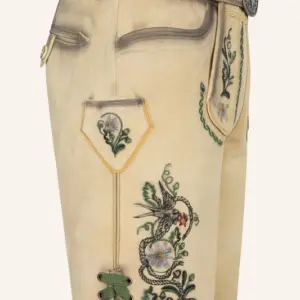 Alternative view of Lederhose Darian mit Gürtel