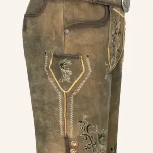 Alternative view of Lederhose Ismael mit Gürtel