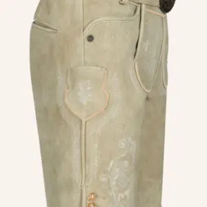 Lederhose Miquel mit Gürtel – Bild 2
