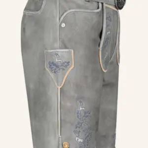 Lederhose Berat mit Gürtel – Bild 2