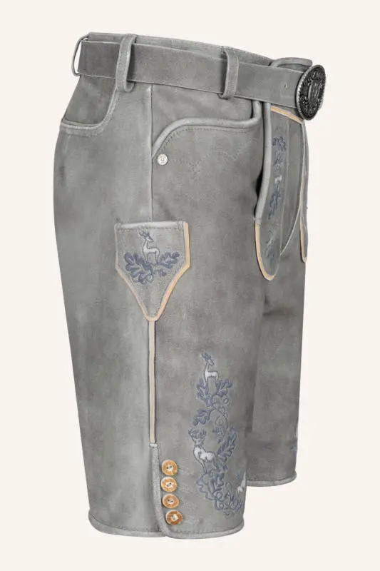 Lederhose Berat mit Gürtel – Bild 2