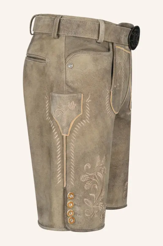 Lederhose Ryann mit Gürtel – Bild 2