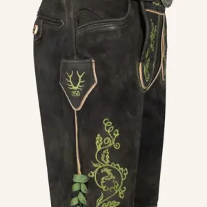Alternative view of Lederhose Tilo mit Gürtel