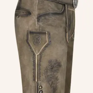 Alternative view of Lederhose Ramiel mit Gürtel