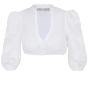 Dirndlbluse AMARIEL ~ 30 ~ weiß