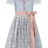 Kinderdirndl FLORENTINA ~ 176 ~ hellblau