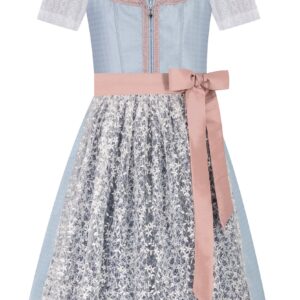 Kinderdirndl FLORENTINA ~ 176 ~ hellblau