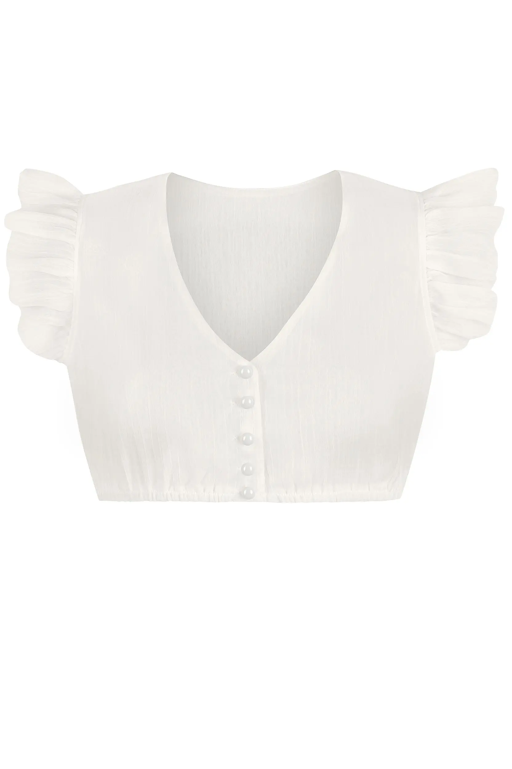 Dirndlbluse TESSA ~ 32 ~ creme