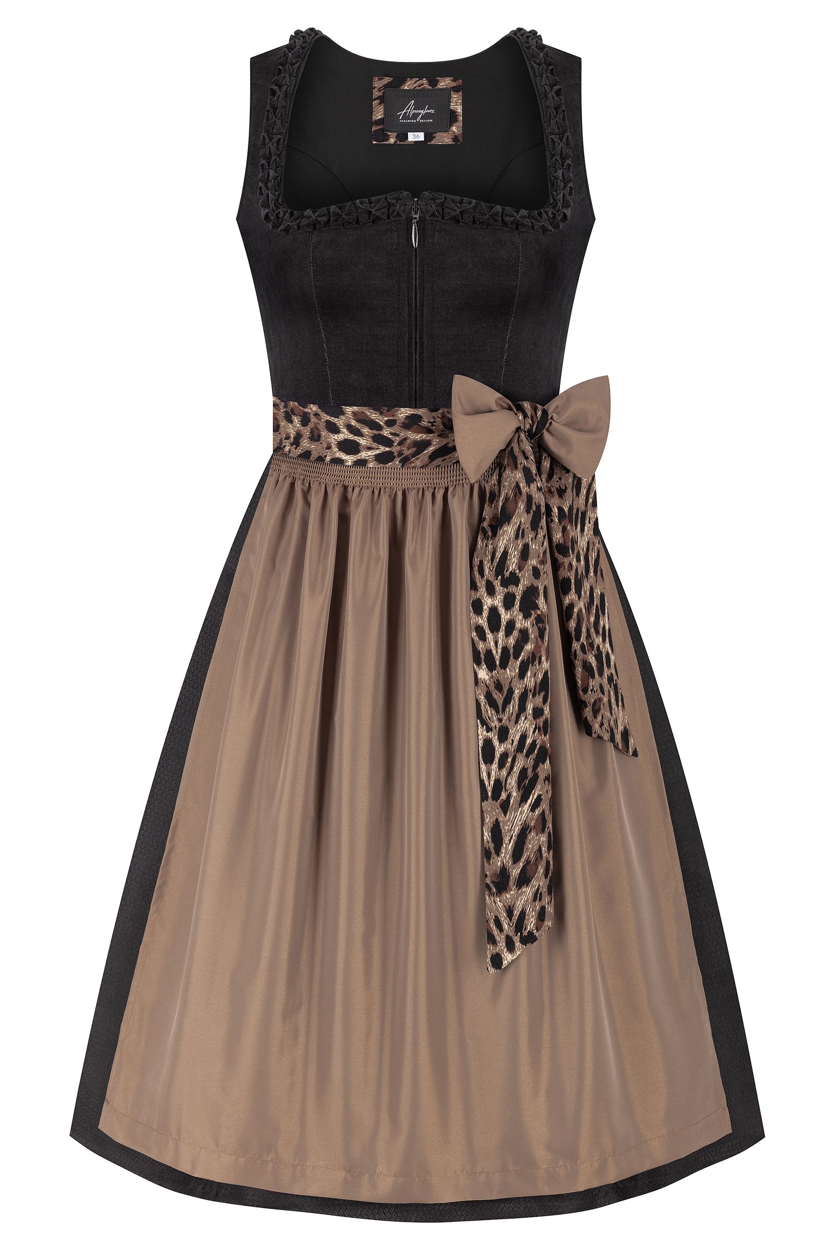 Dirndl CASSY (70 cm) ~ 46 ~ schwarz