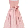 Midi Dirndl 70 cm altrosa Samtcord Rosalie 017125 ~ 34