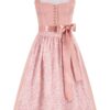 Midi Dirndl 70 cm altrosa Samtcord Rosalie 017125 ~ 34