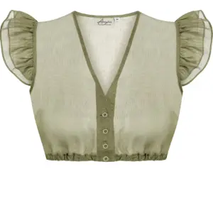 Dirndlbluse EILEEN ~ oliv ~ 32
