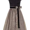 Dirndl ELLA (75 cm) ~ 30 ~ schwarz