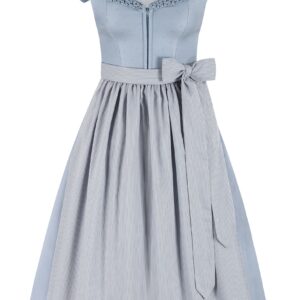 Dirndl ISABELLA (75 cm) ~ 30 ~ hellblau