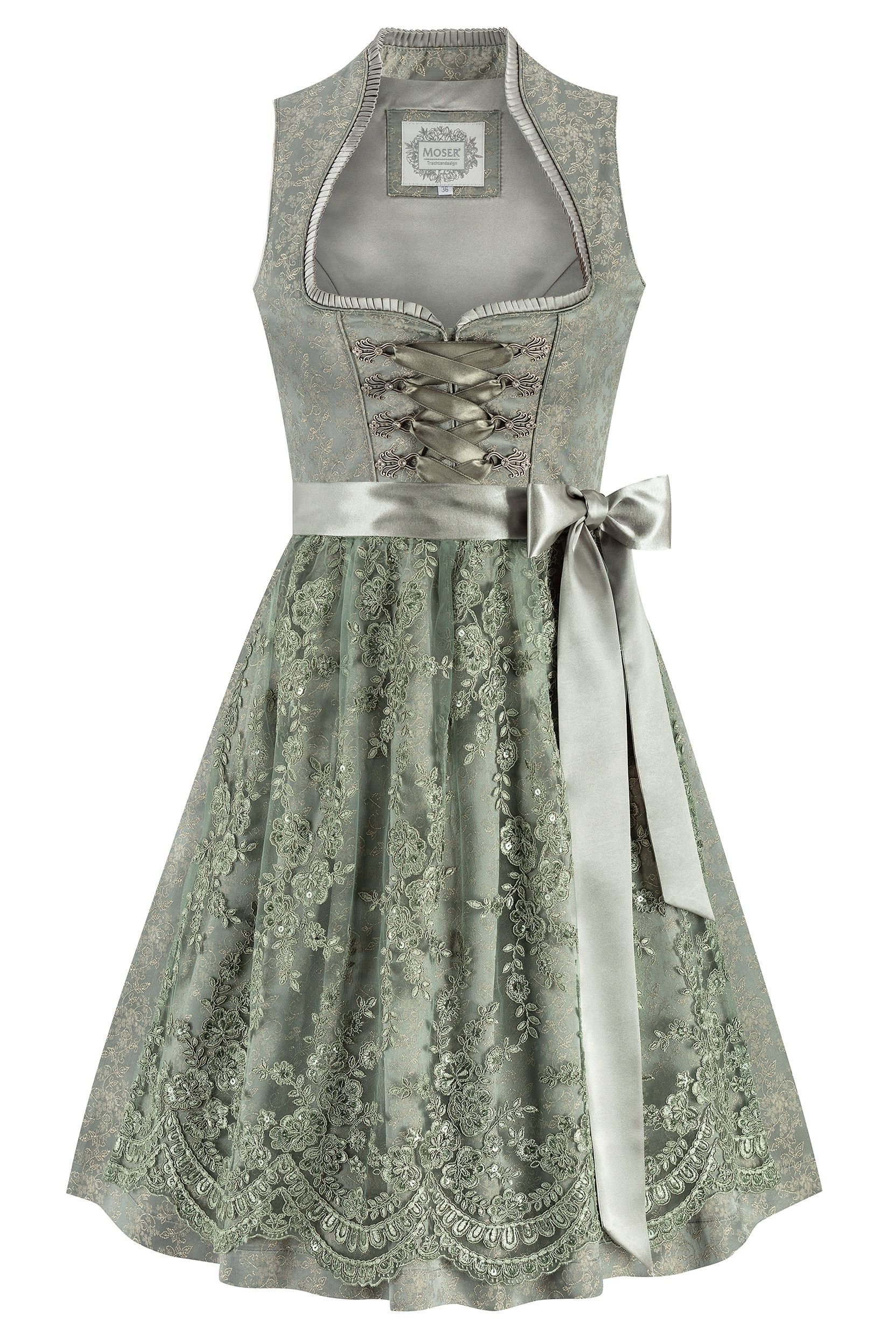 Dirndl DIANA (60 cm) ~ 38 ~ salbei