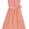Kinderdirndl VIOLA ~ 116 ~ apricot