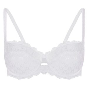Dirndl BH weiß Spitze 009347 ~ 90A
