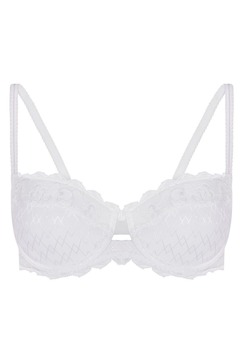 Dirndl BH weiß Spitze 009347 ~ 90A