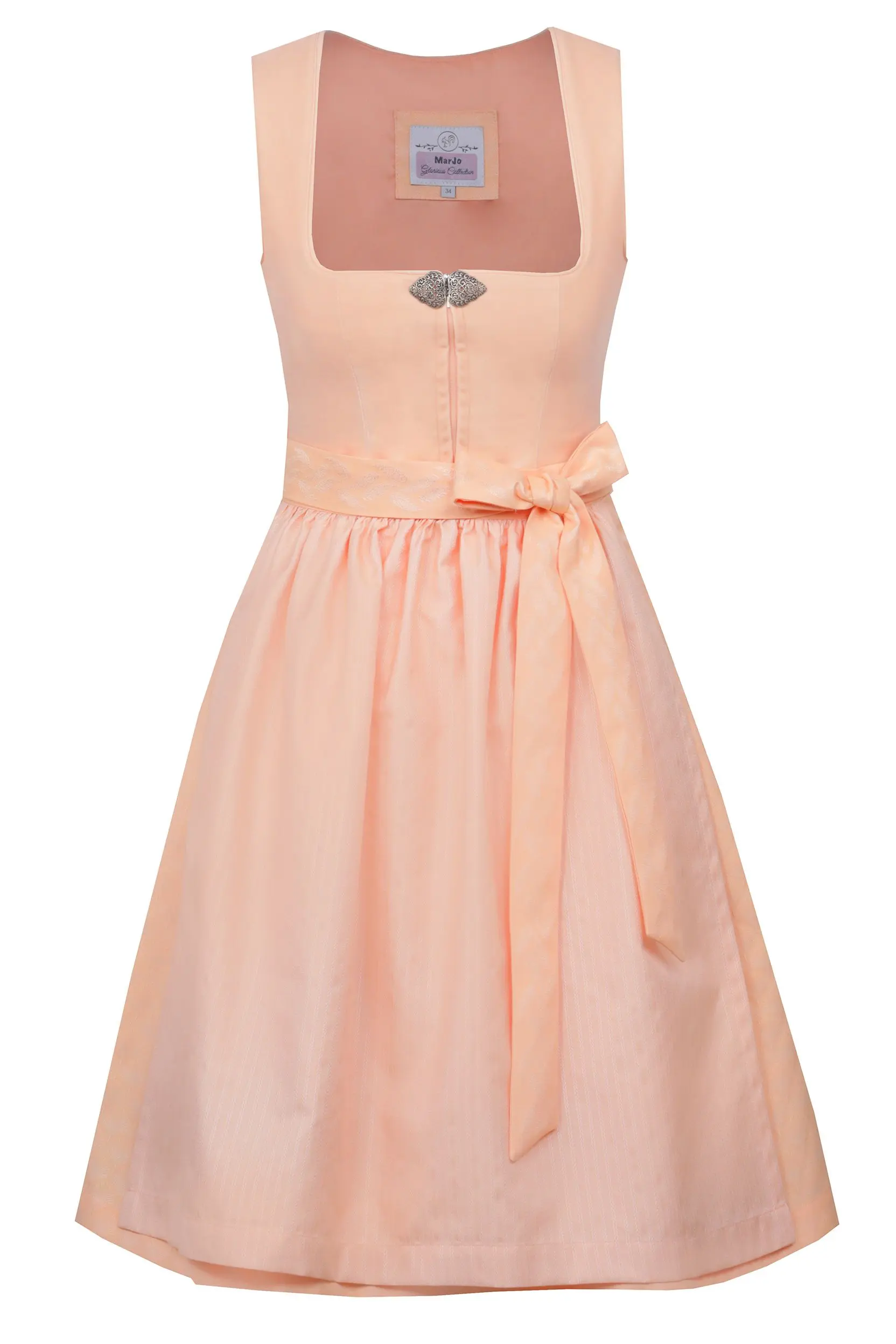 Dirndl MÖNCHSROTH (60 cm) peach ~ 32 ~ apricot