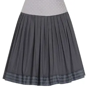 Trachtenrock mini 60 cm grau getupft Franka 011416 ~ 32