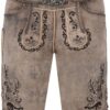 Lederhose ALOIN ~ 42 ~ steingrau