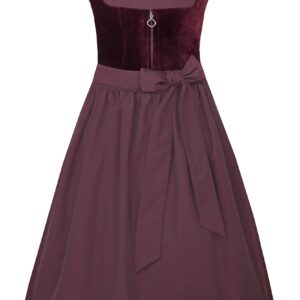 Dirndl KIRCHHAM (70 cm) ~ 30 ~ bordeaux