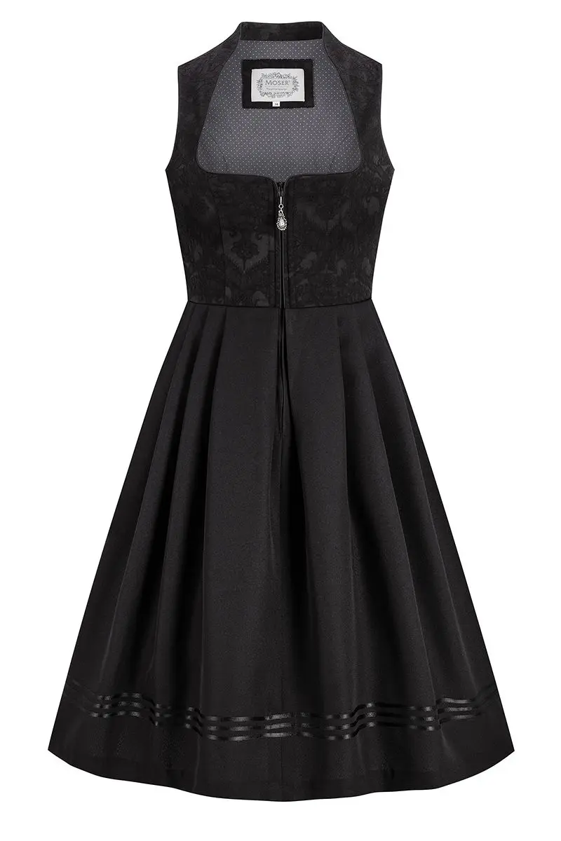 Midi Dirndl 70 cm Gastro schwarz Nicole 130915 ~ 40