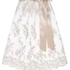 Dirndlschürze ELISA (65 cm) ~ taupe ~ S