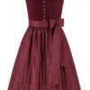 Dirndl LEONORA (70 cm) ~ 44 ~ dunkelrot