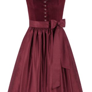 Dirndl LEONORA (70 cm) ~ 44 ~ dunkelrot