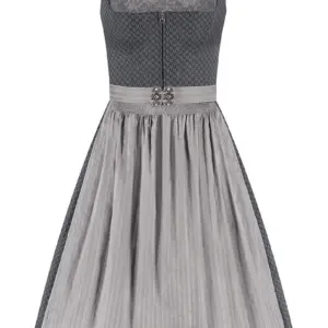Midi Dirndl 65 cm anthrazit grau Thea 009988 ~ 50