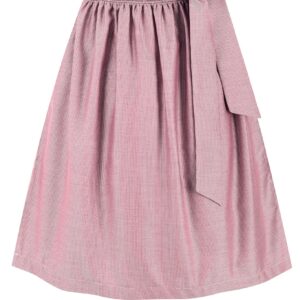 Dirndlschürze gestreift (70 cm) ~ M ~ mauve