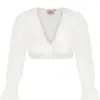 Dirndlbluse KATI ~ 38 ~ creme
