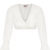 Dirndlbluse KATI ~ 38 ~ creme