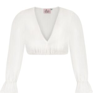 Dirndlbluse KATI ~ 38 ~ creme