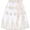 Dirndlschürze ELISA (65 cm) ~ creme ~ S