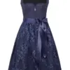 Dirndl MINTRACHING (60 cm) ~ dunkelblau ~ 34