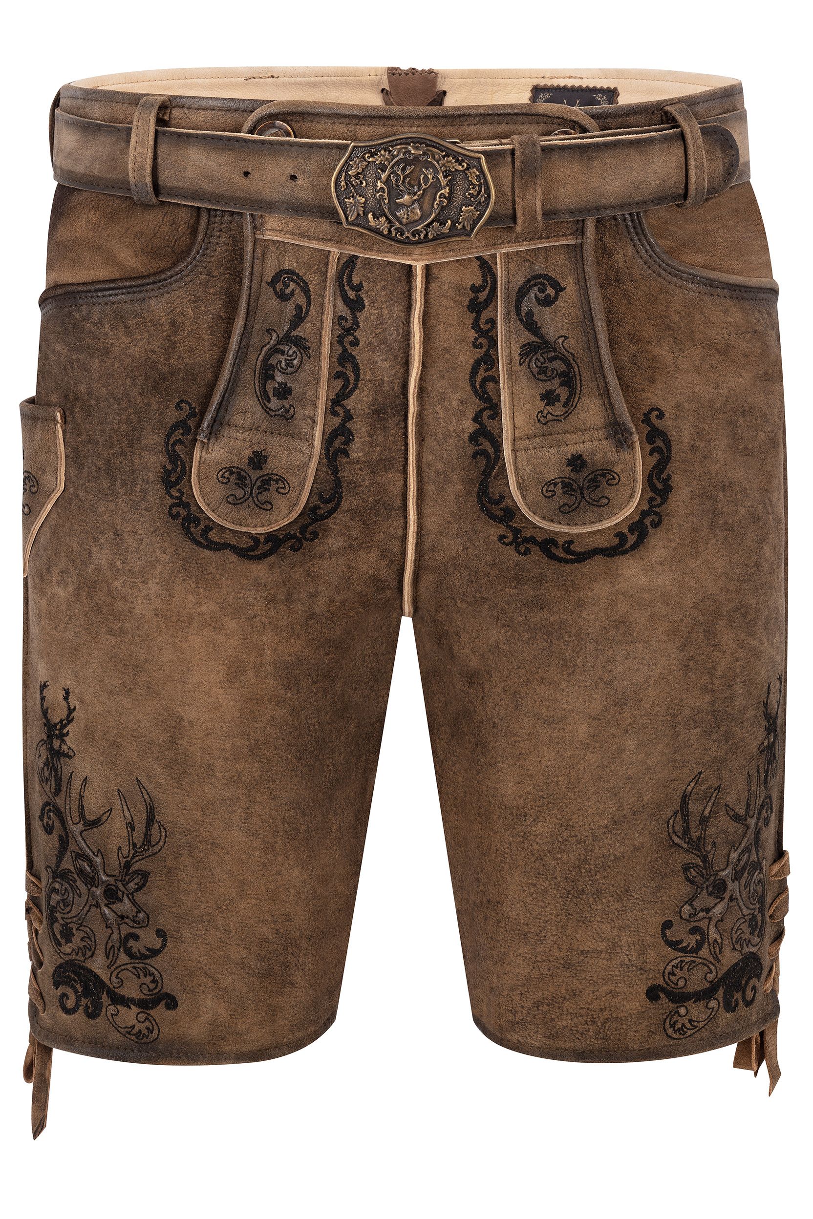 Lederhose ALOIN ~ 44 ~ braun antik