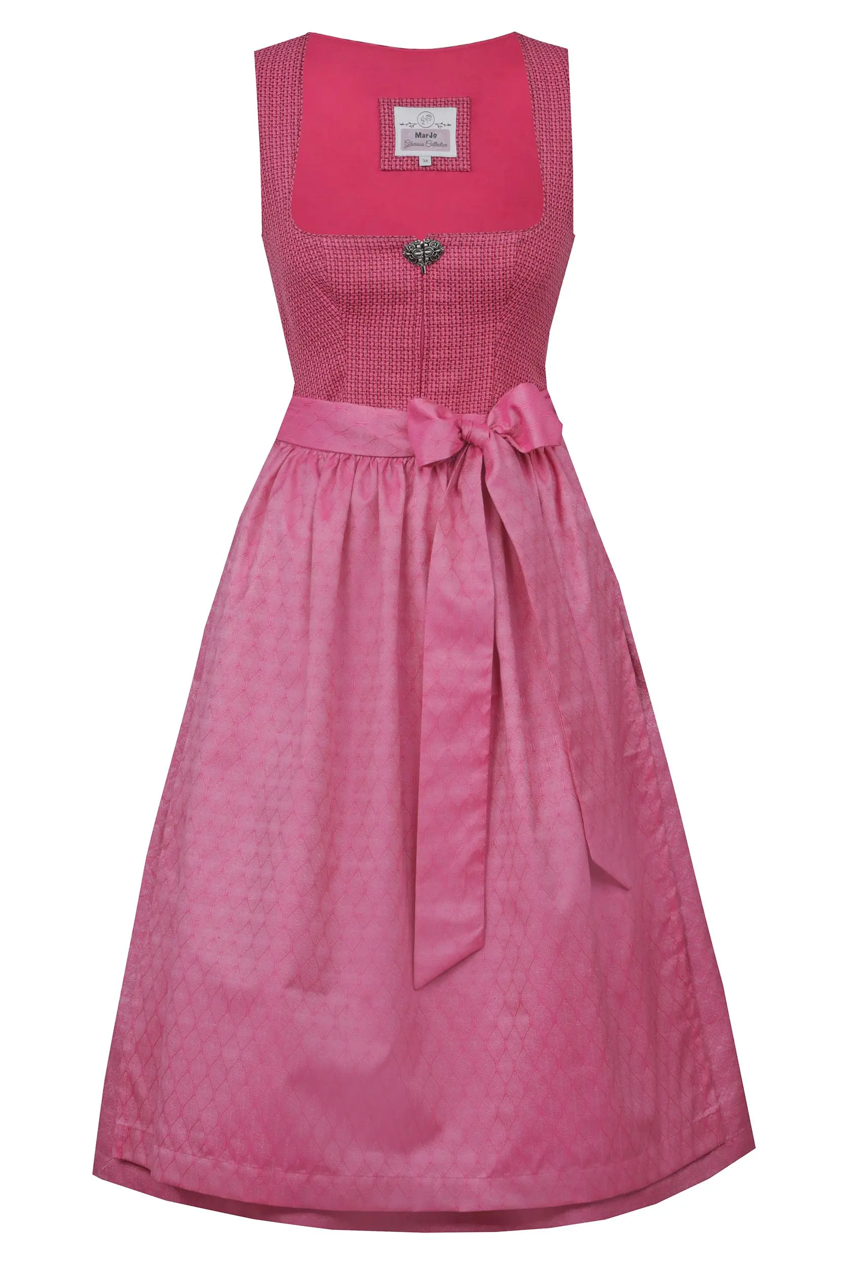 Dirndl NERSINGEN (70 cm) fuchsia ~ 34 ~ pink