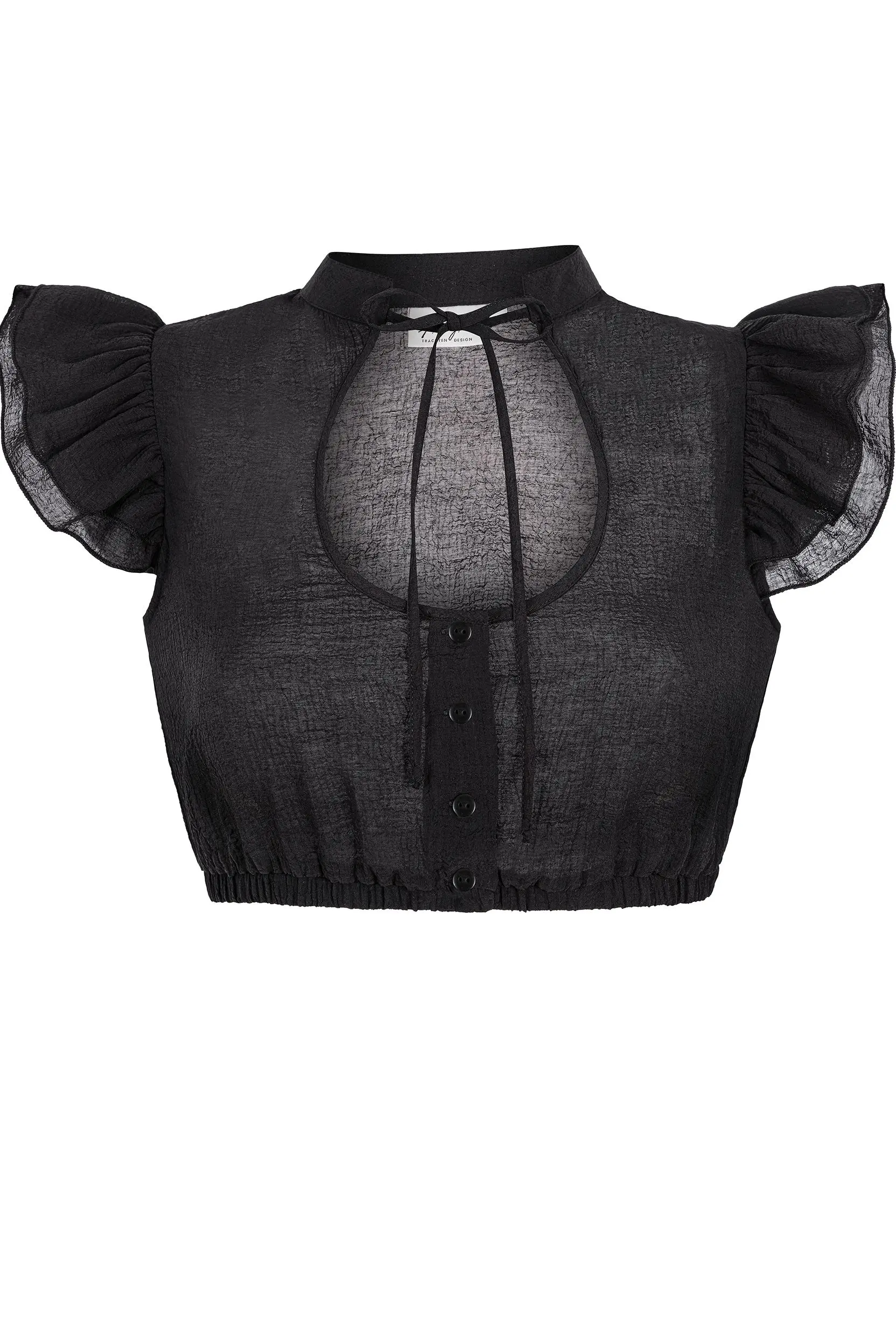 Dirndlbluse DIANA ~ 32 ~ schwarz