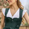 Dirndlbluse KARLSFELD ~ 40 ~ weiß