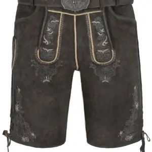 Lederhose Mark ~ 46 ~ anthrazit