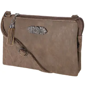 Dirndltasche mit Ornament ~ braun