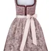 Dirndl Alicia (bordeaux