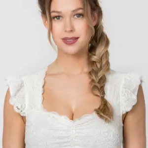 Dirndlbluse Lindsay (creme